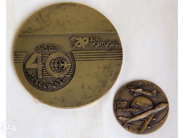 Medalhão Comemorativo TAP