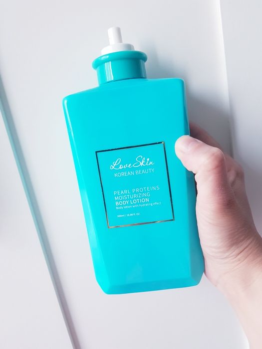 Nowy relaksujący balsam do ciała z proteinami z pereł Love Skin Korean