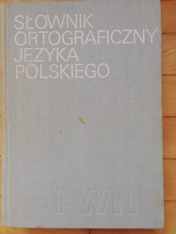 Słownik ortograficzny języka polskiego