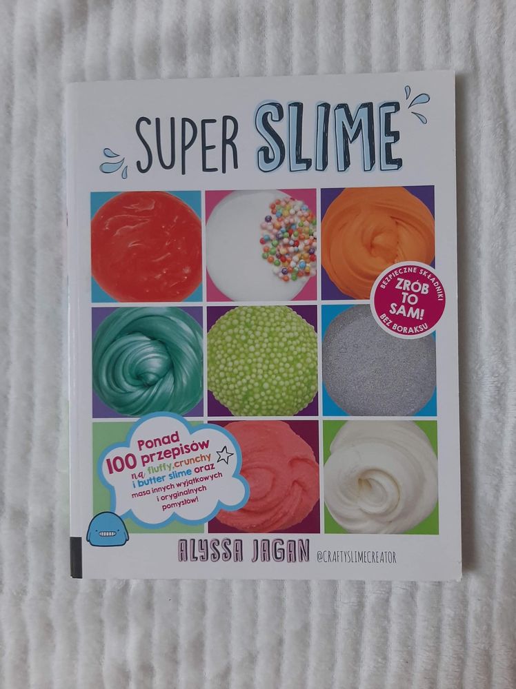 Książka SUPER SLIME przepisy