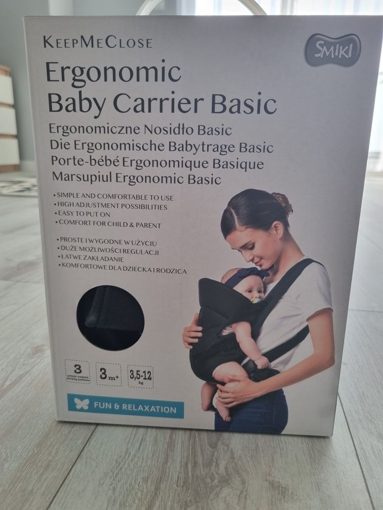 Nosidełko ergonomic baby carrier basik