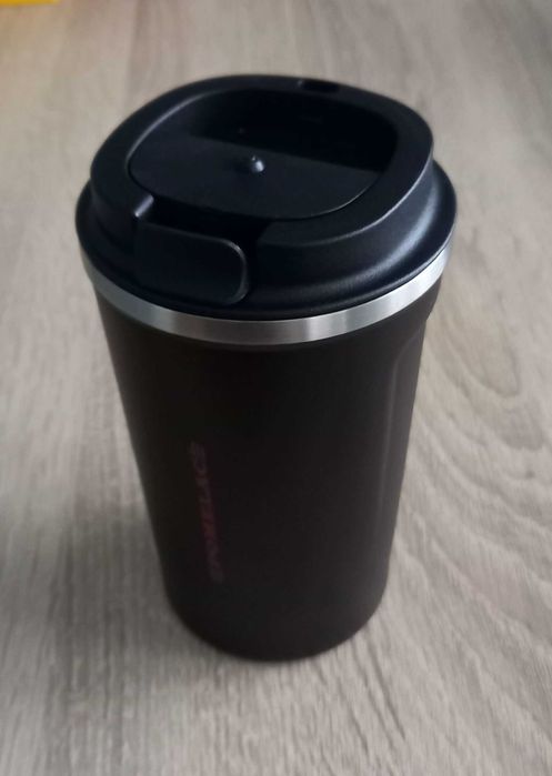 Kubek termiczny kawa herbata kawa termos szczelny 510ml czarny unikat