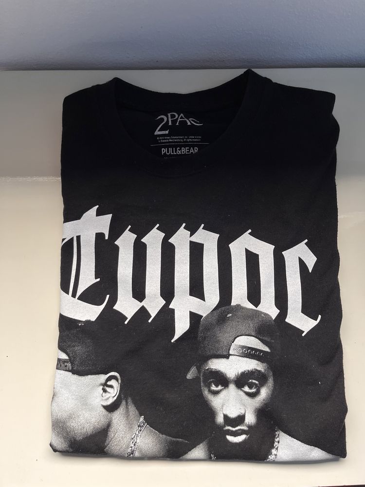 Tshirt Preta Tupac