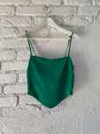 Zielona bluzka top stradivarius M
