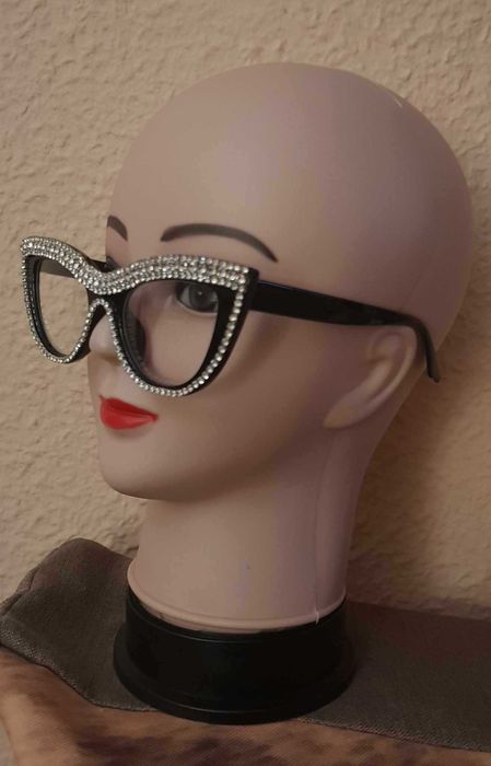 Okulary kocie kolor czarny