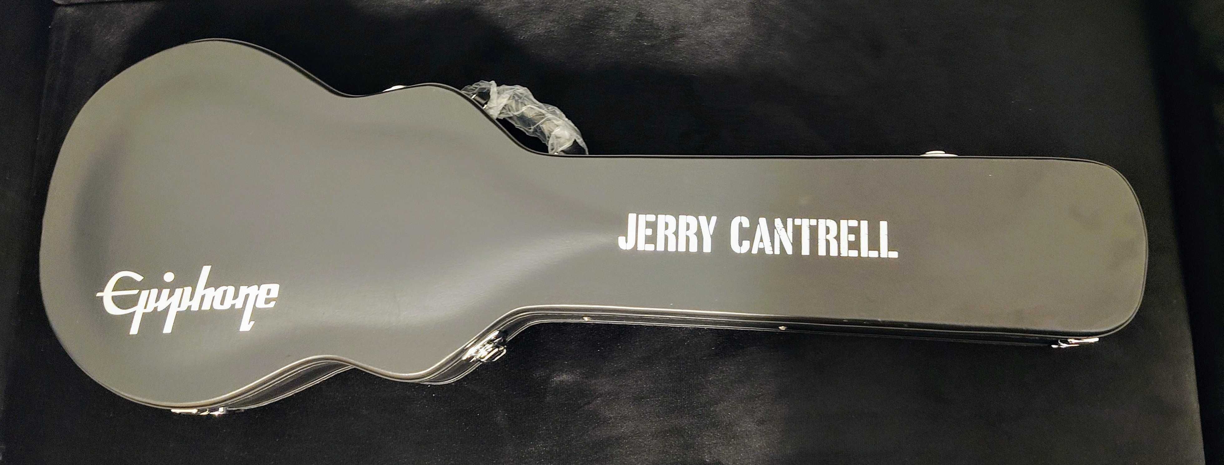 Epiphone Prophecy Jerry Cantrell Les Paul Custom Bone White + Futerał