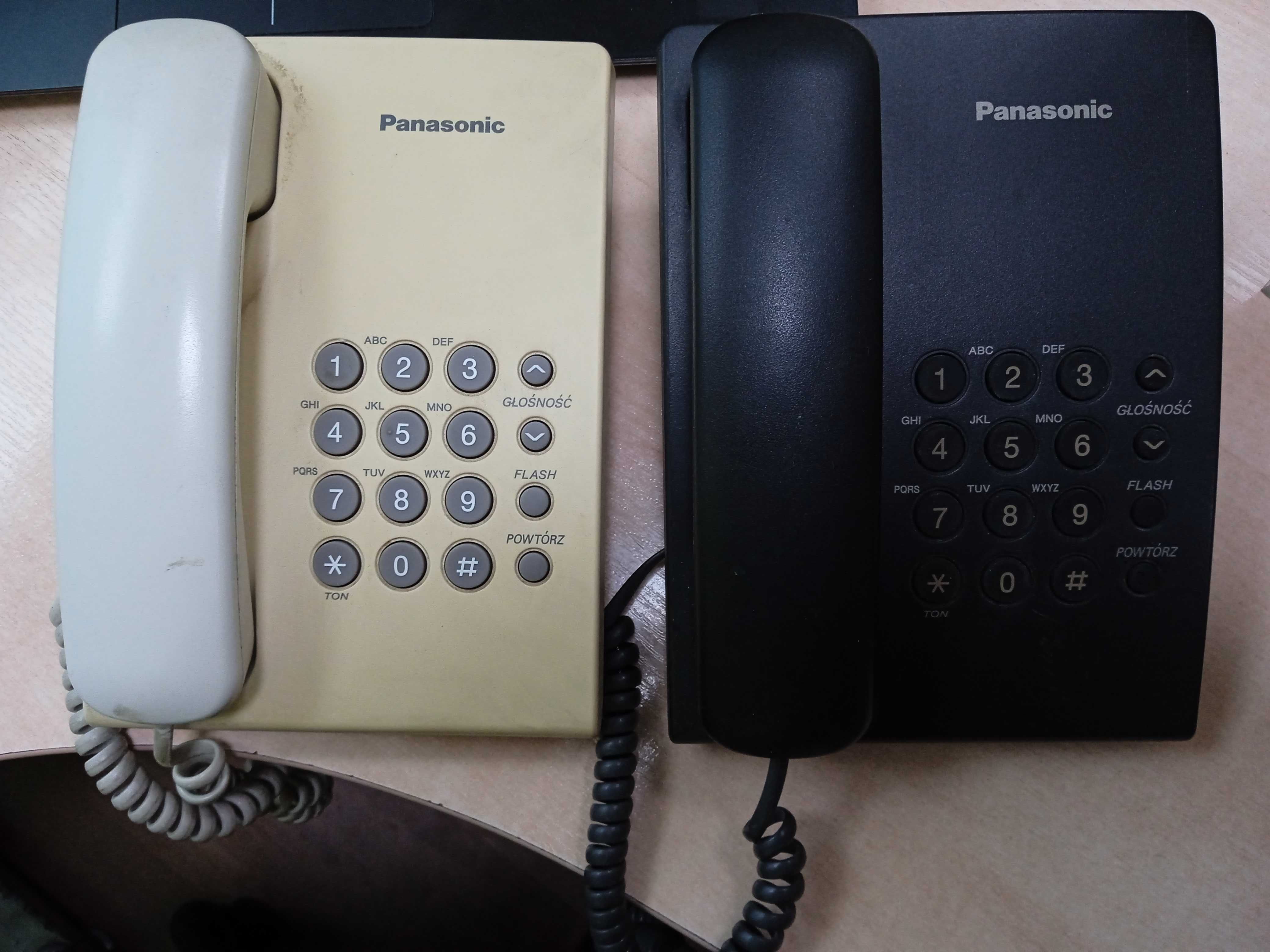 Telefon Panasonic KX-TS500PD Biały\Czarny