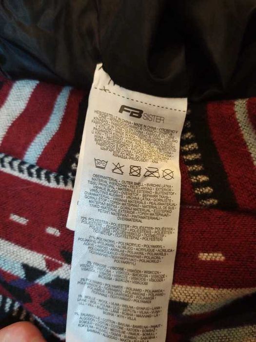 Krótka Spódnica Miniówka Ciepła Wzorzysta FB Sister Rozmiar XL