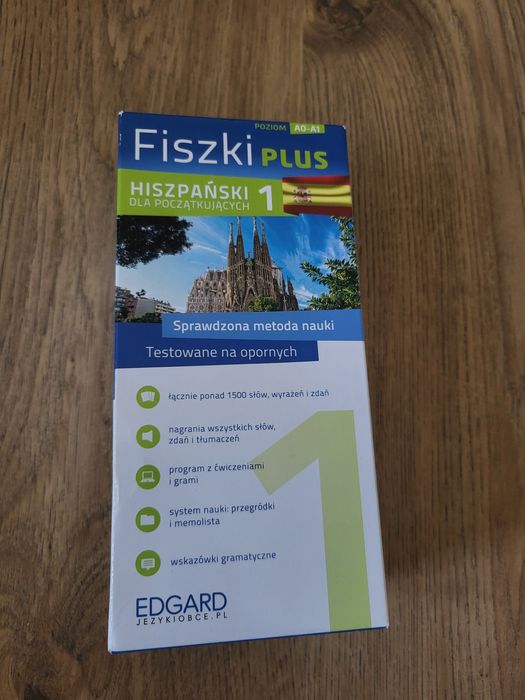 Fiszki Plus hiszpański dla początkujących 1