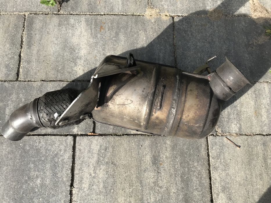 DPF/Downpipe - Pusta pucha z rurą - BMW E91/E90 M47