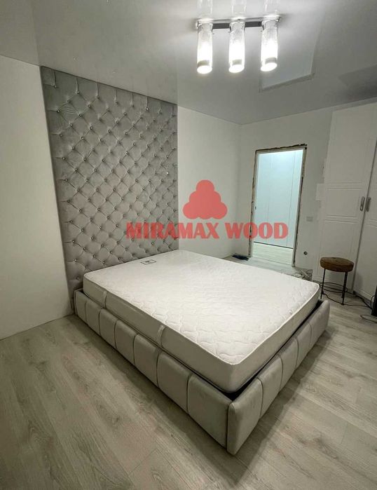 Кровати на заказ, мягкие спинки изголовья, мягкие стеновые пан