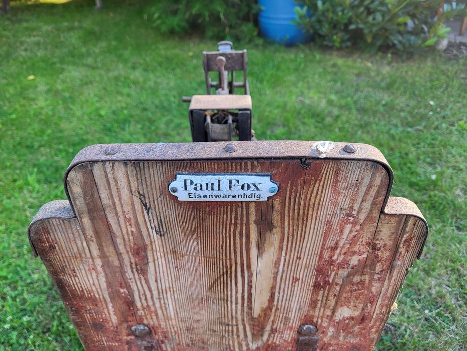 Stara waga gospodarcza, ładna, antyk