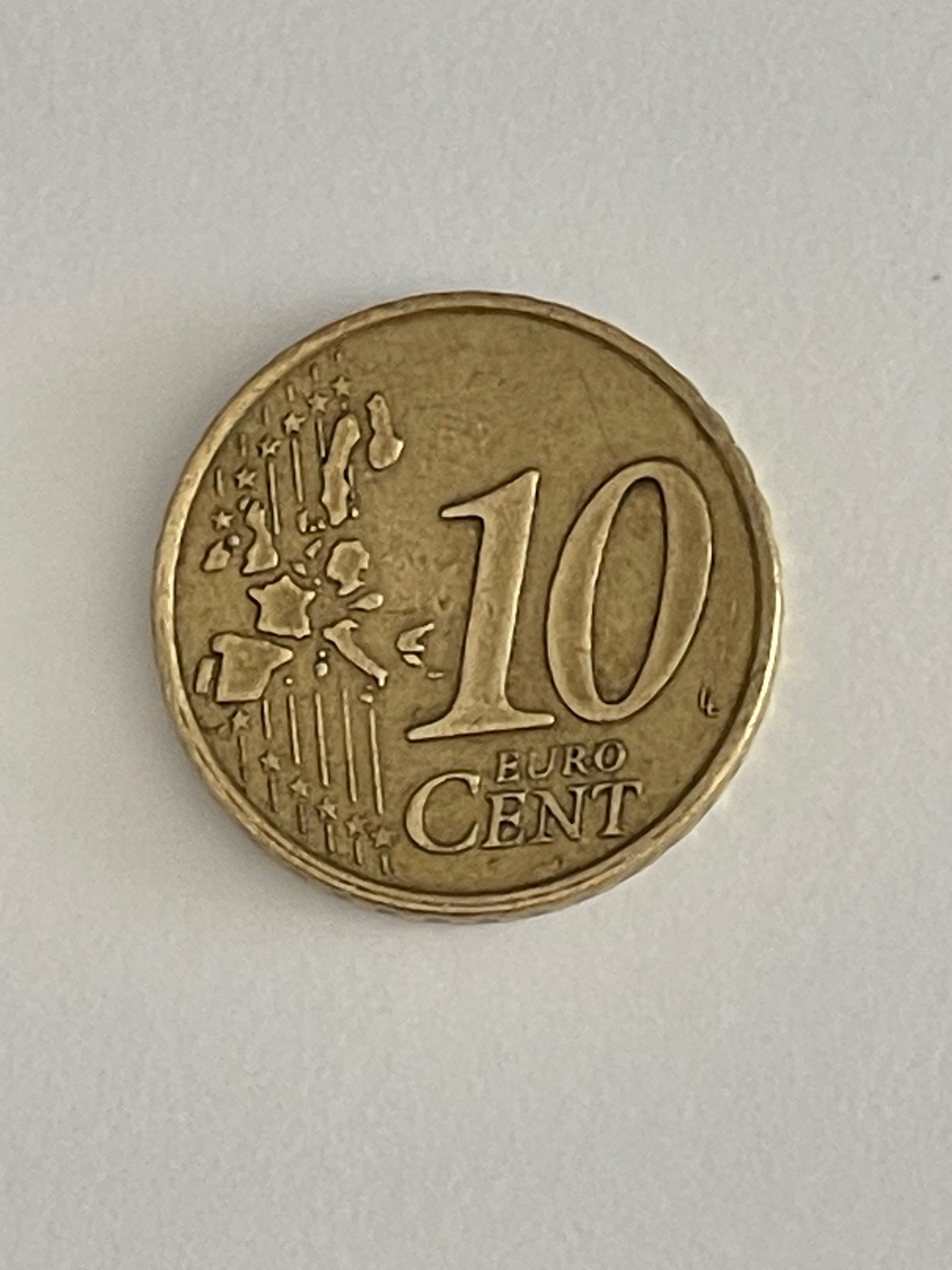 Moeda Rara 10 Cêntimos (RF 1999)