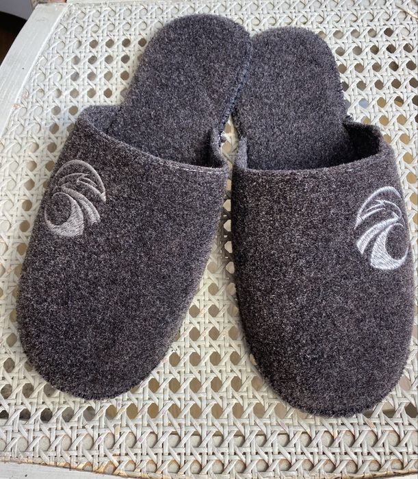 Легкие мужские домашние тапочки, чоловічи капці фетрові