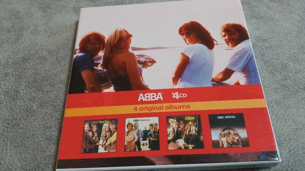 ABBA - 4 Original Albums. новый фирменный 4 cd бокс