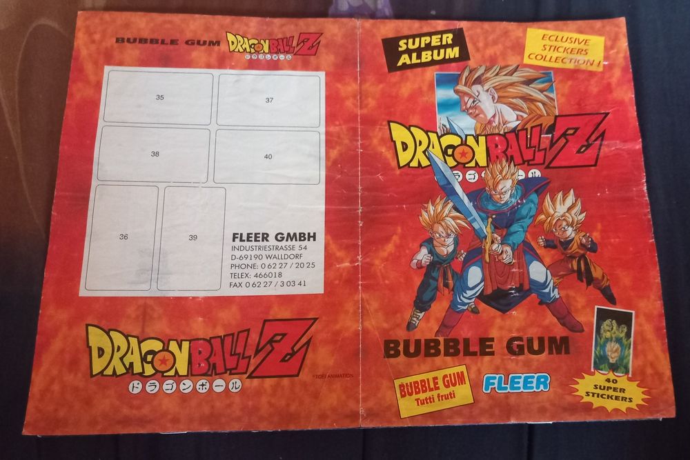 Album Dragon Ball Fleer 6/40