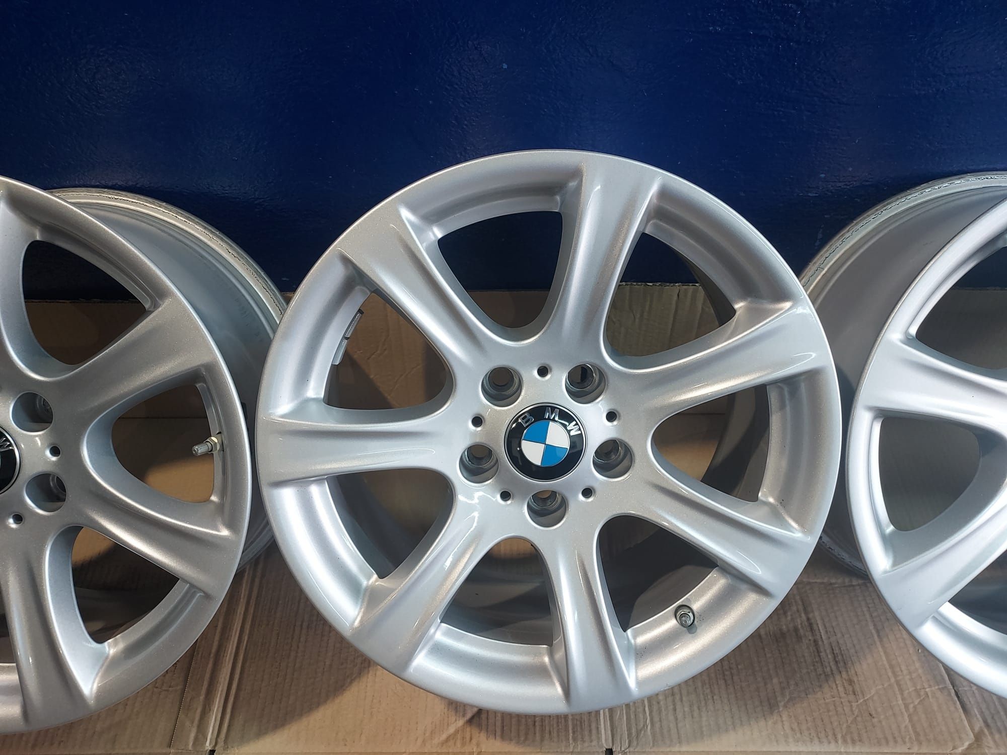 Alufelgi R17 5×120 BMW +czujniki idealny stan