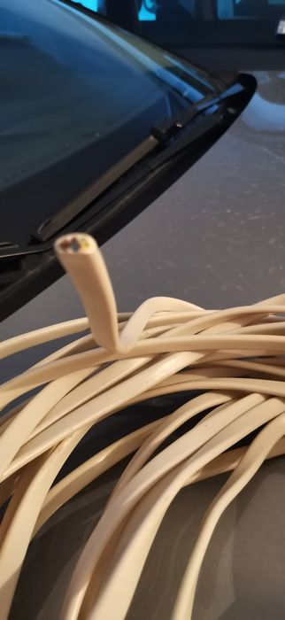 Cabo eléctrico plano VVD 3 x 1.5 - 25 metros