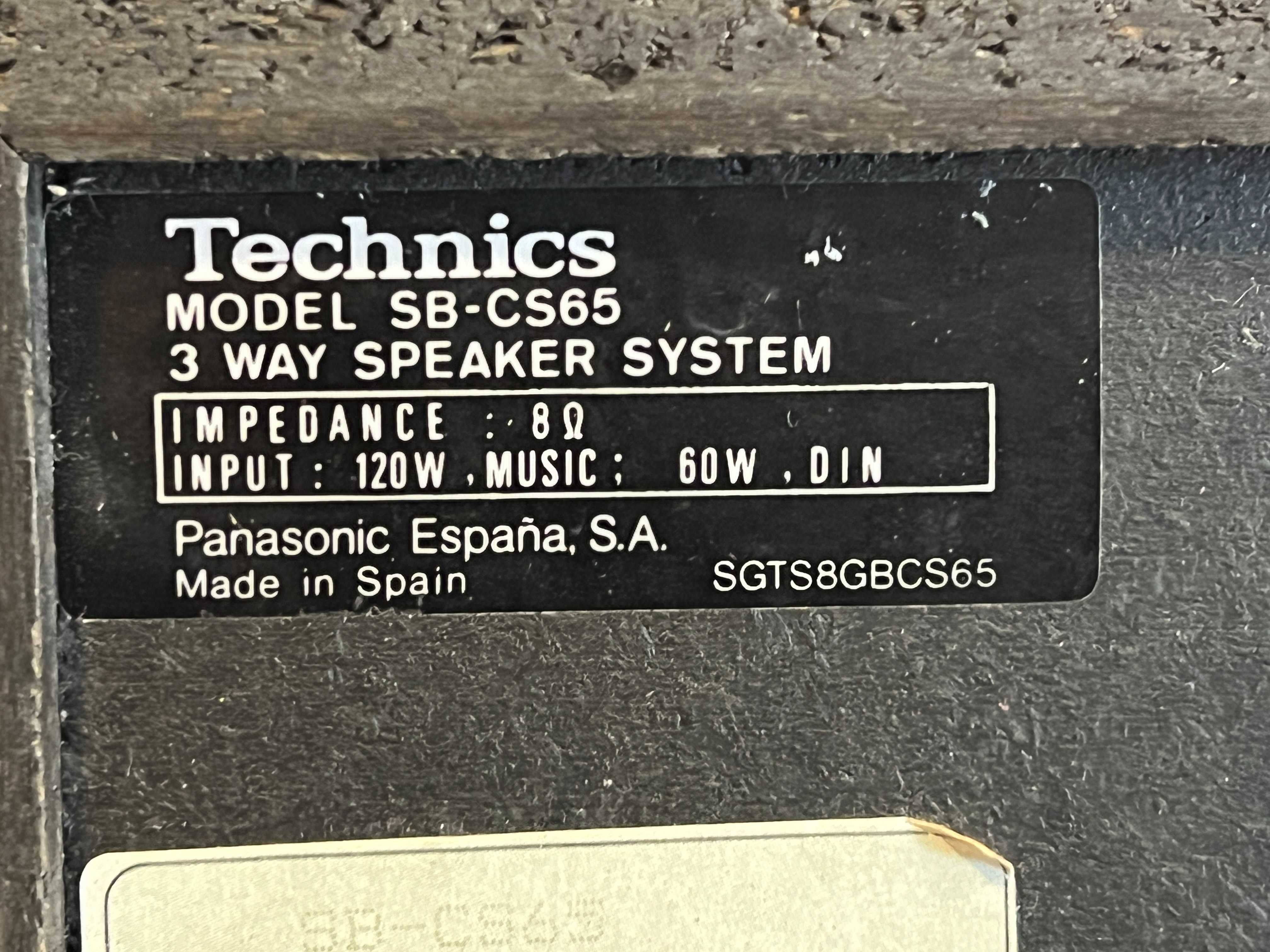 Kolumny Technics SB-C65 Audio Room