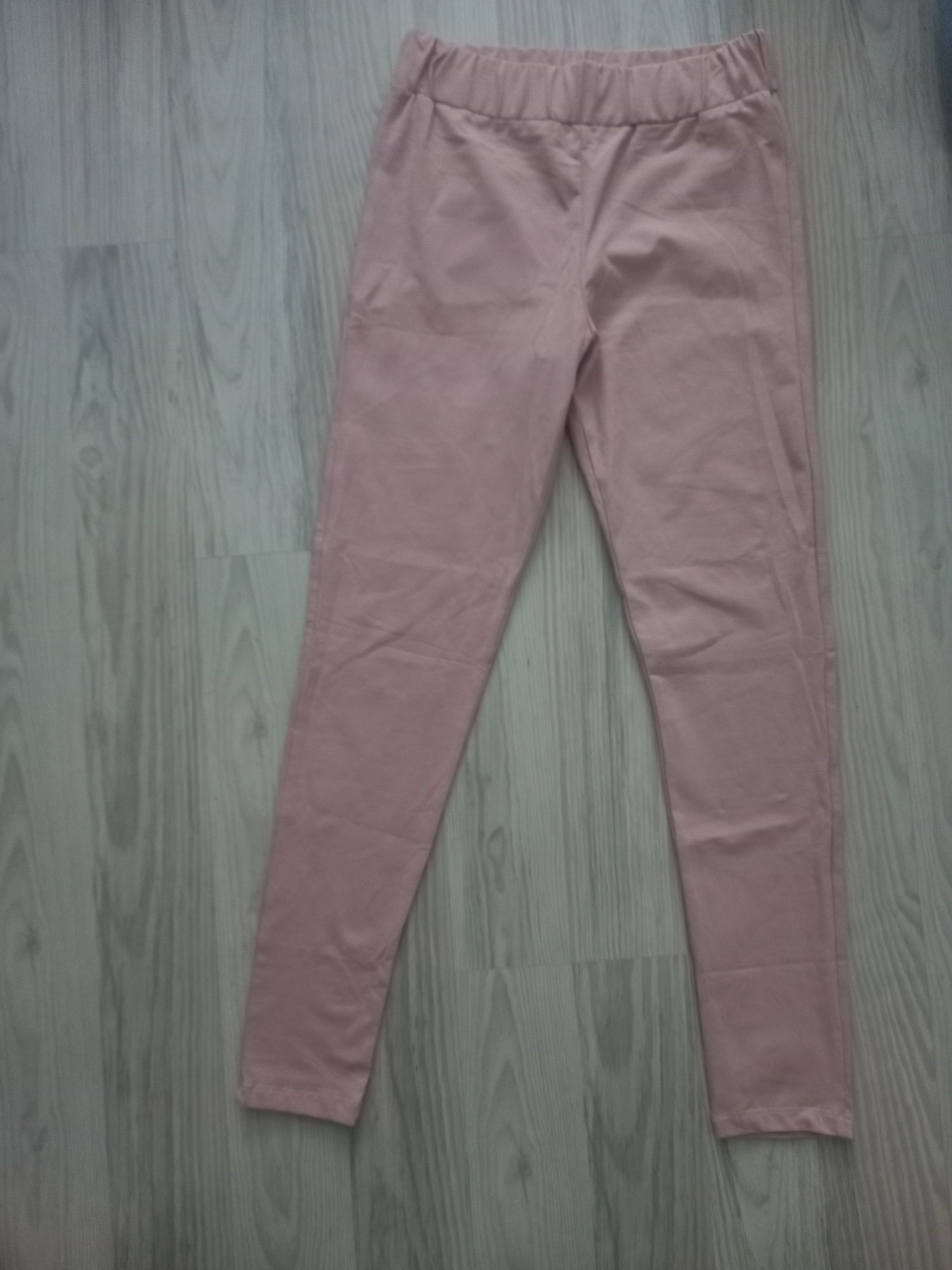 Legginsy pudrowe rozm.L