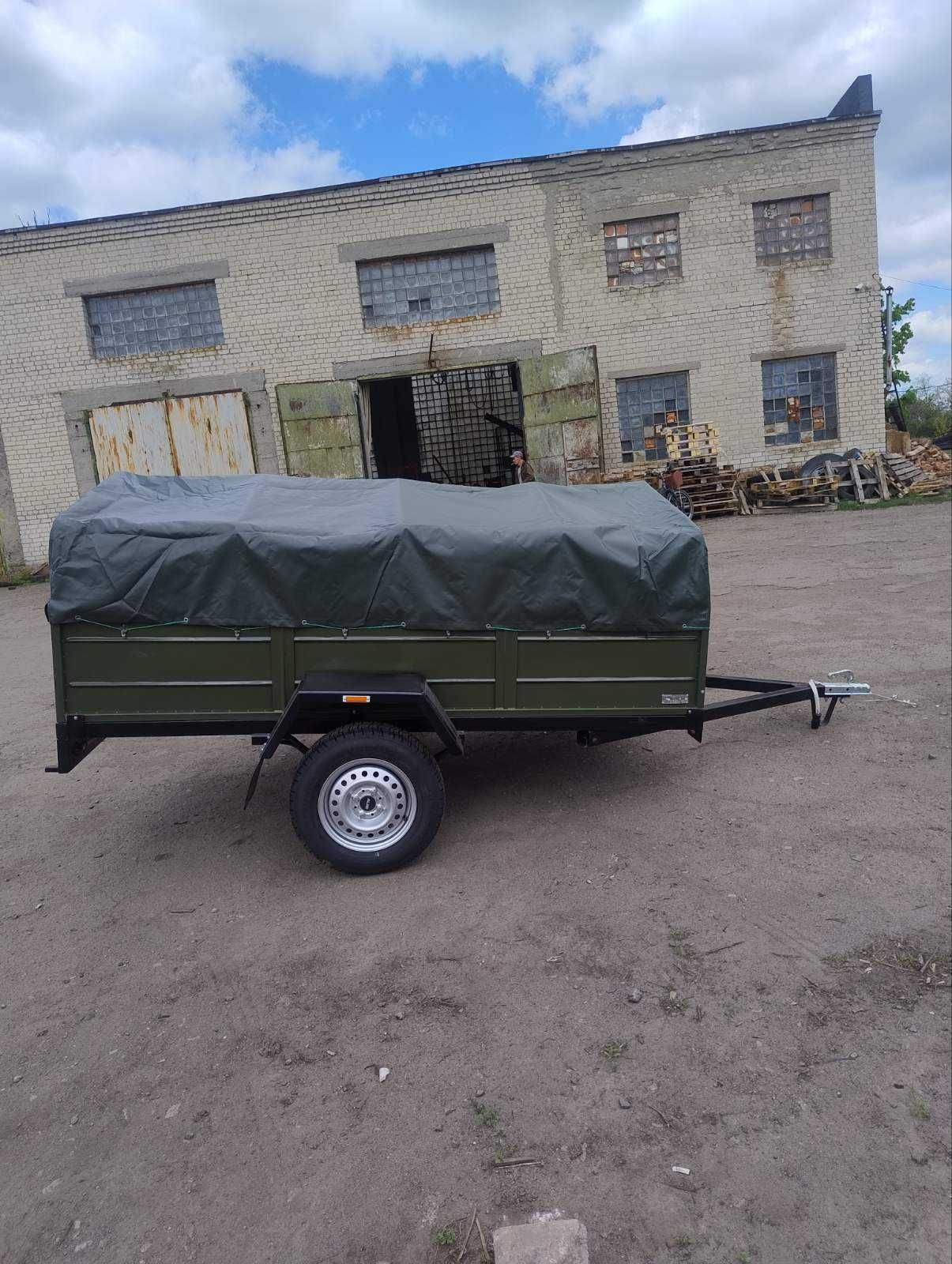 Міцний причіп 2500/1300/450 під ключ.Доставка Делівері від заводу