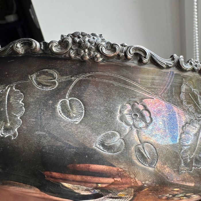 Owocarka/Patera Srebro p.800 Włochy pierwsza połowa XX wieku