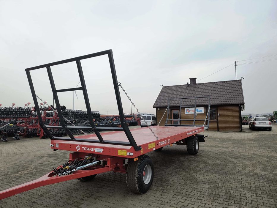 Przyczepa Platforma do Bel METAL-FACH T014 T009 PRONAR T022 laweta