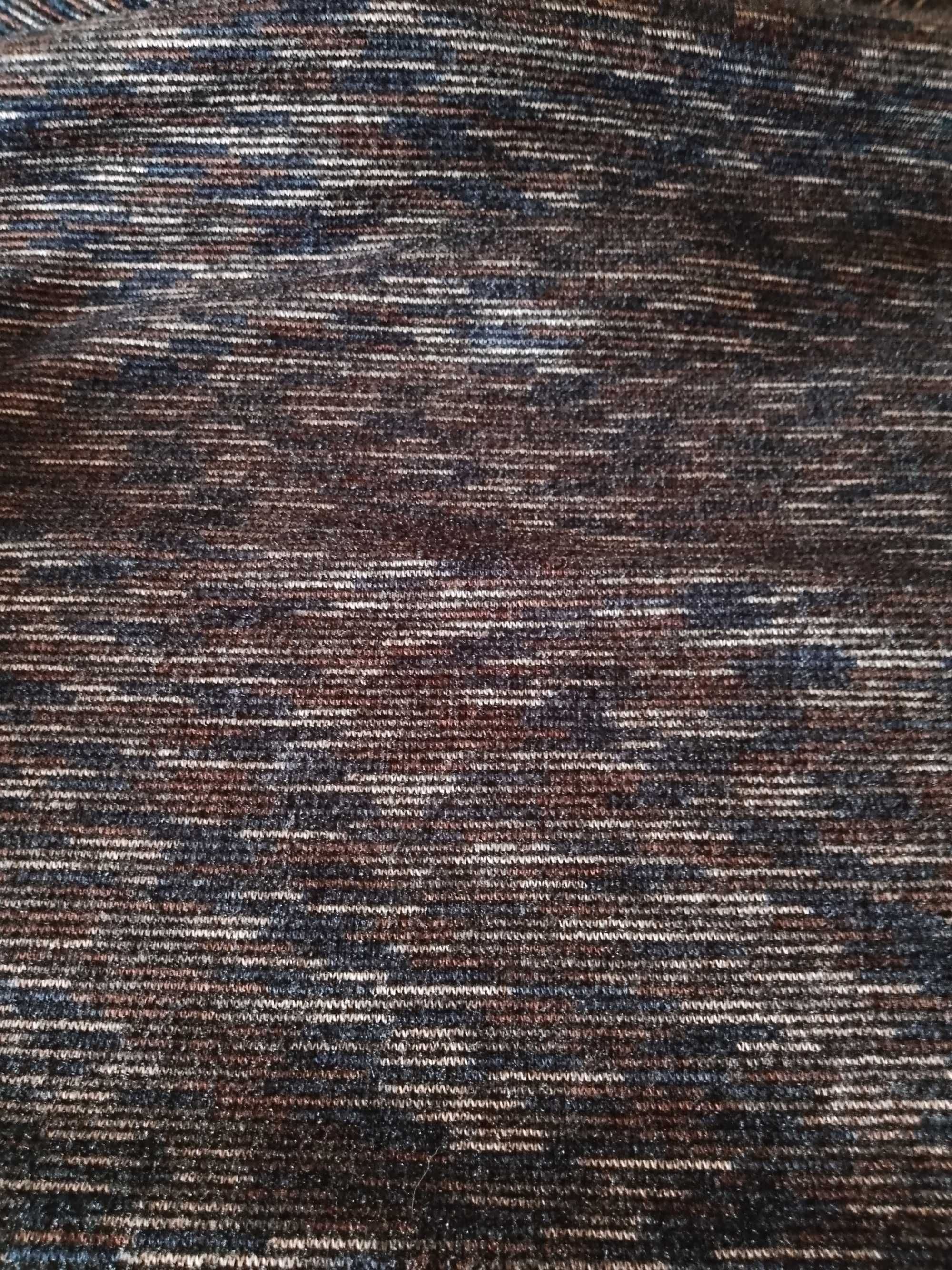 Dzianiny swetrowe, zestaw 7,5 m, do szycia, paisley, paski, kwiaty