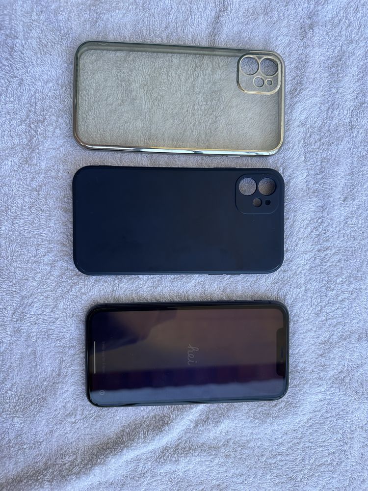 iPhone 11 64GB Preto — Com Caixa + Capas e Películas