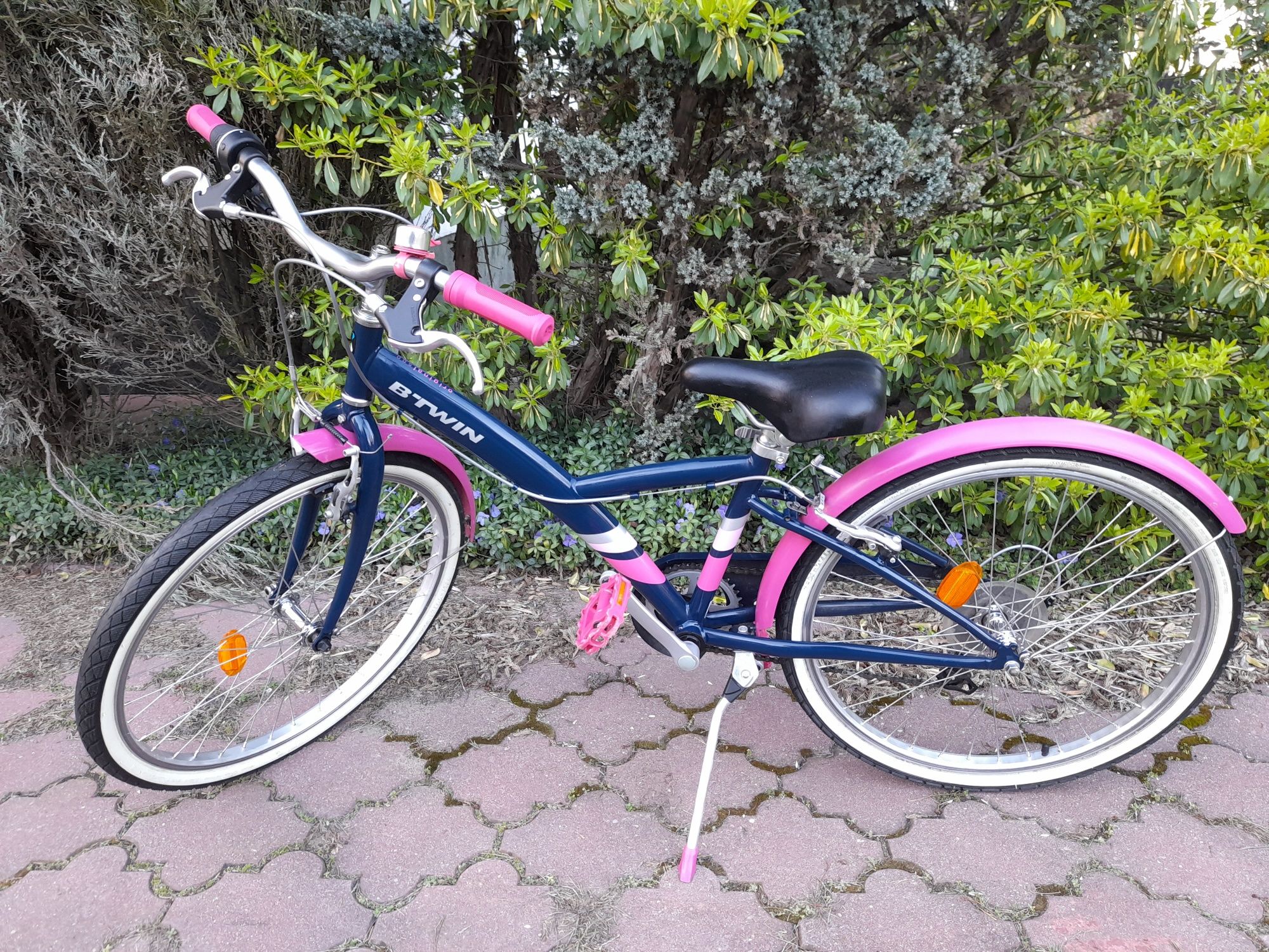 Btwin 24" dziewczęcy młodzieżowy rower z przerzutkami dzieciecy