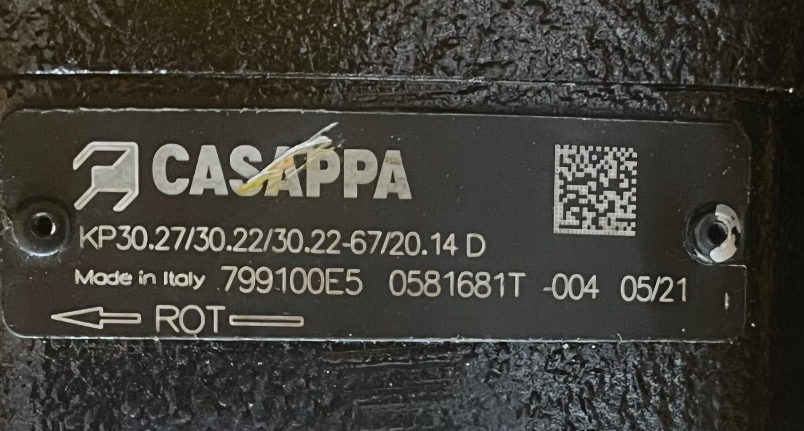 Pompa Hydrauliczna CASAPPA KP30.27/30.22/30.22-67/20. 14 D