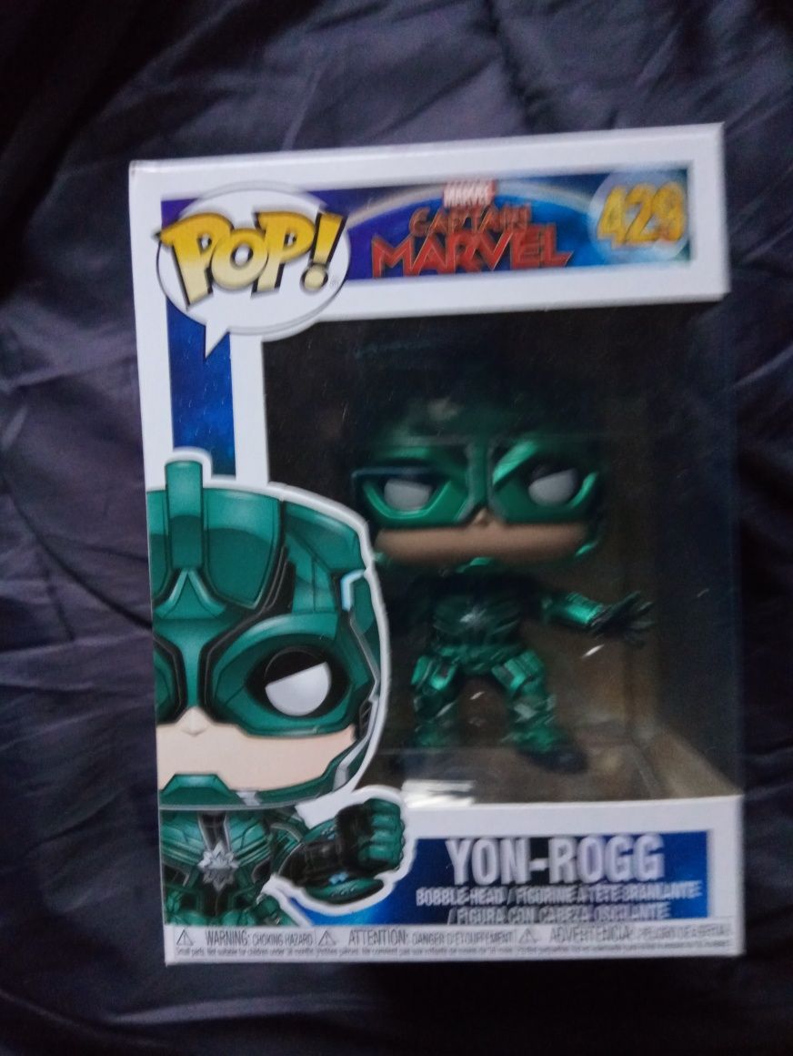 Funko Pop Marvel Captain Marvel Yon Rogg