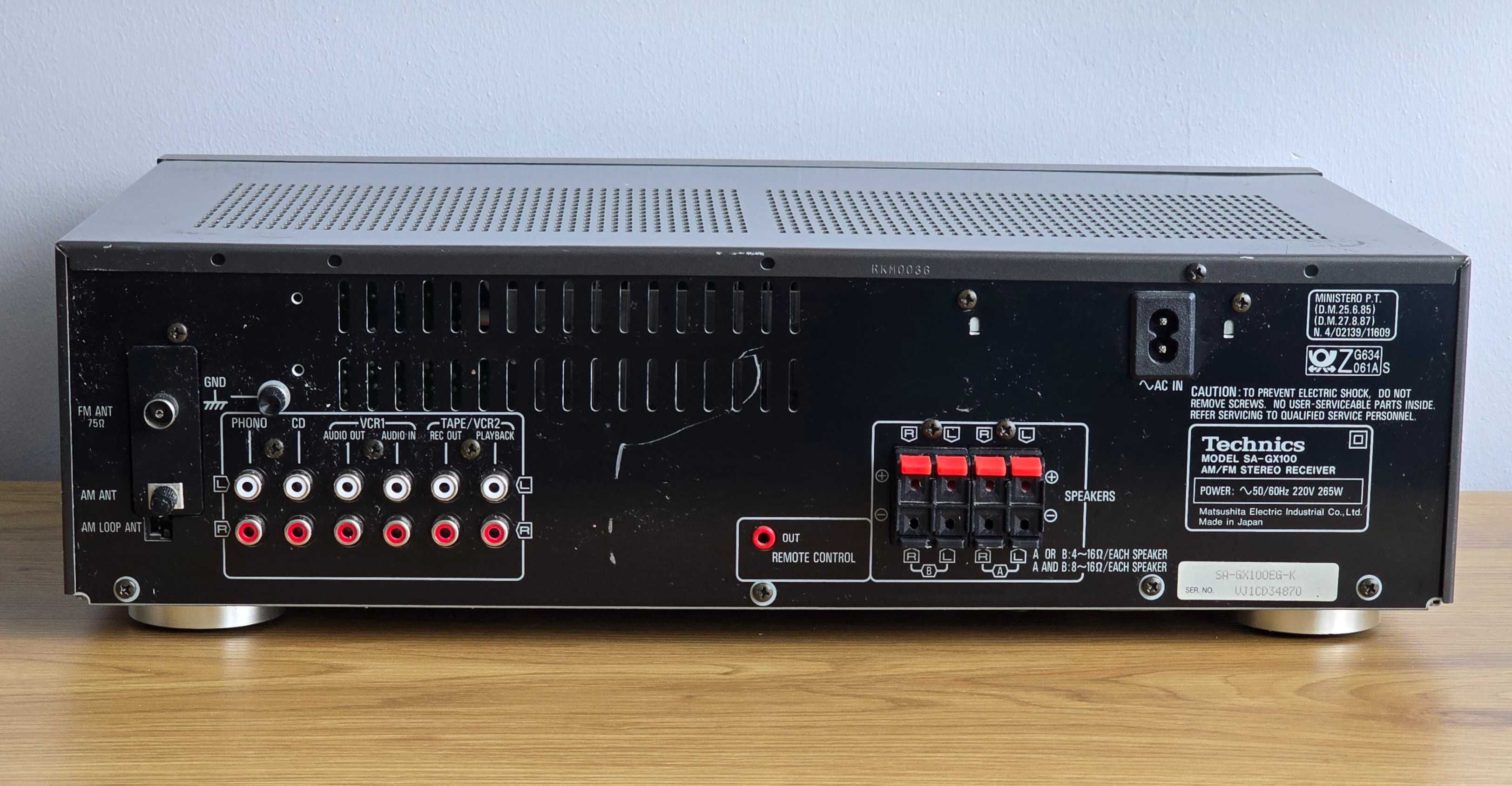 Technics SA-GX100 Amplituner Stereo Pilot