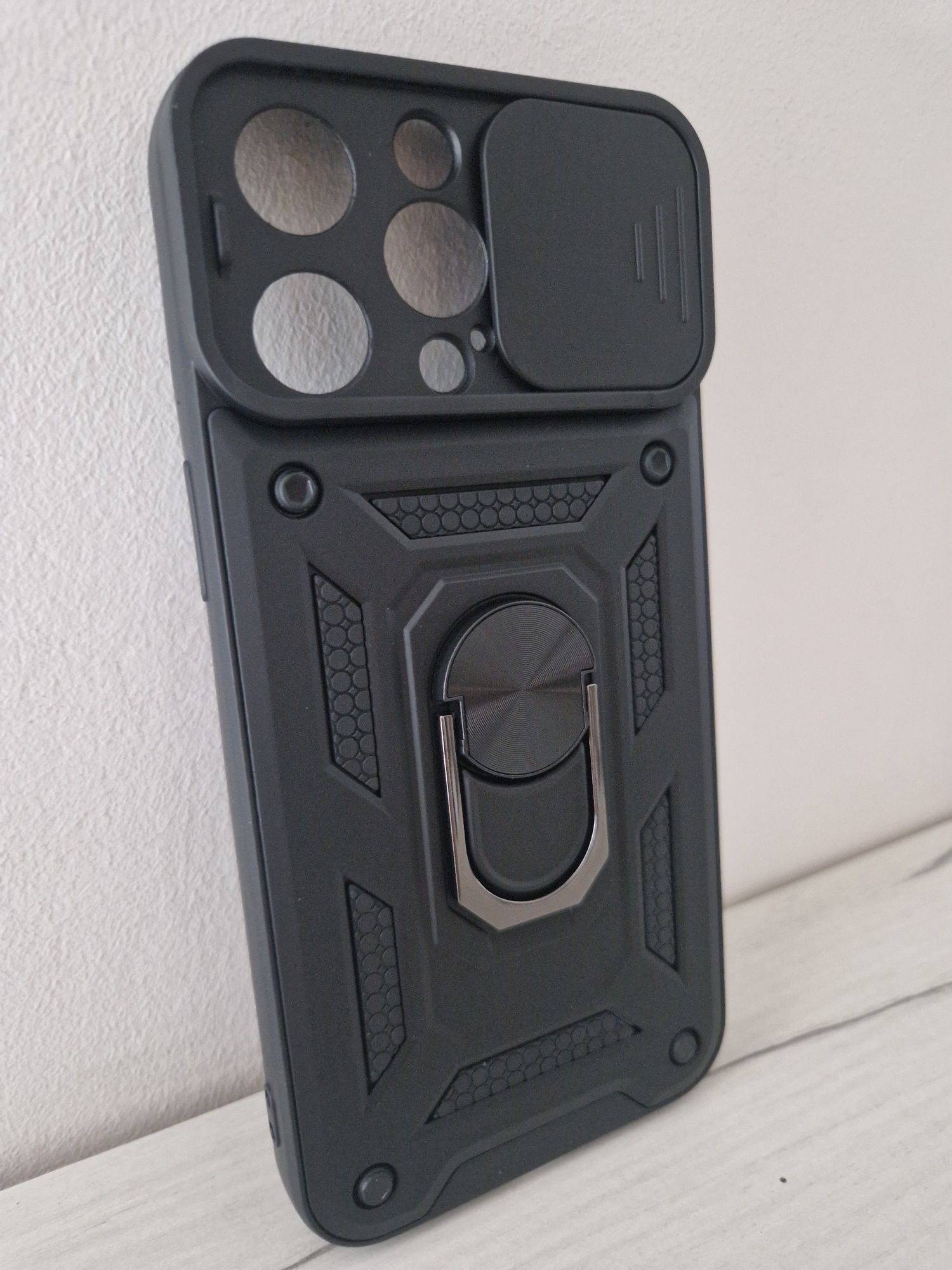 Slide Camera Armor Case do Iphone 15 Pro Max Czarny