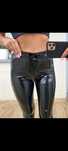 Legginsy latex skóra vinyl