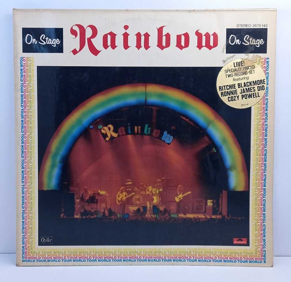 Accept, Black Sabbath, Eloy, Genesis, Rainbow, Thin Lizzy, U2, UFO LP