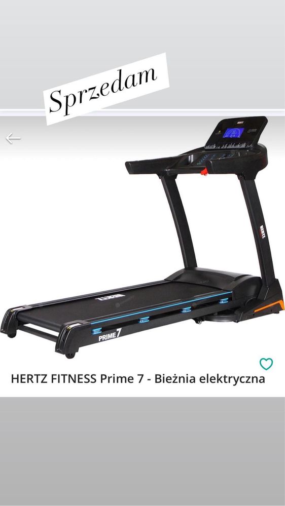 HERTZ FITNESS Prime 7 - Bieżnia elektryczna