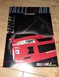 Katalog Ralliart, folder Mitsubishi Sigma. Lancer Evolution. Pajero