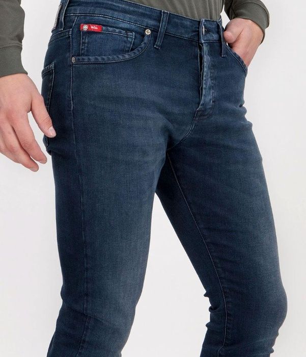 Lee Cooper jeansy męskie Slim dark brushed