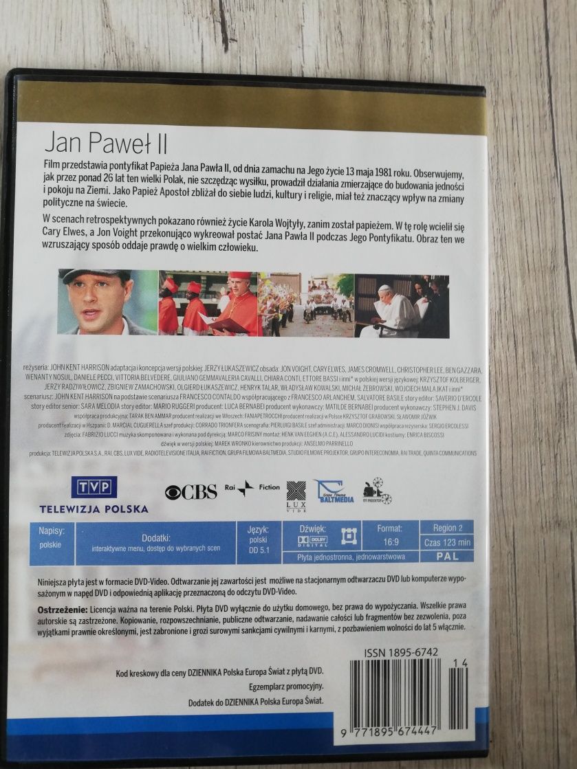 DVD Jan Paweł II Film