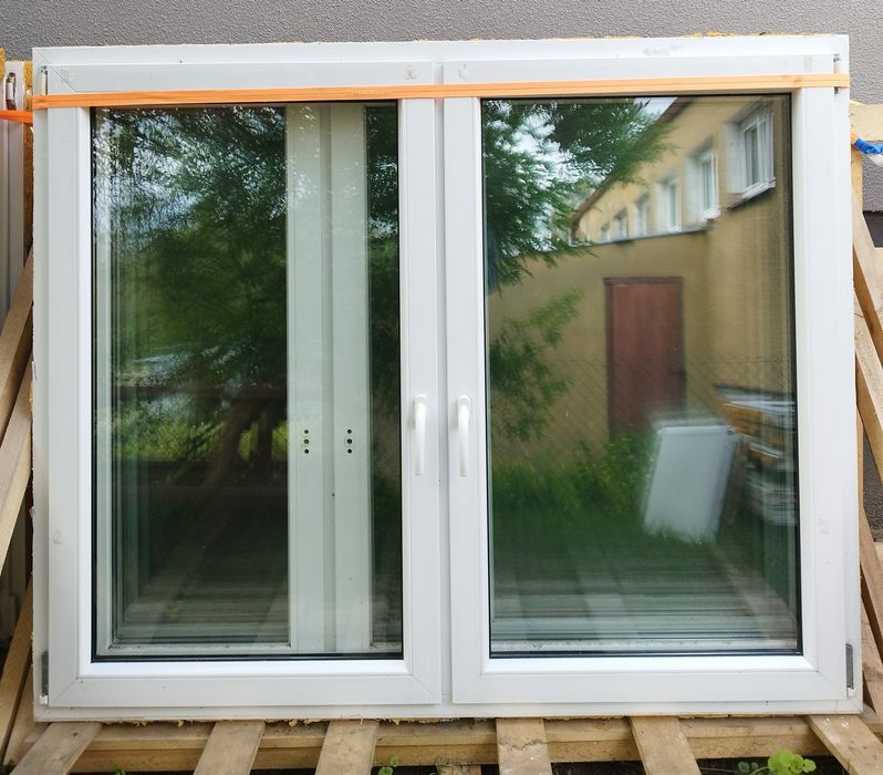 Okno dwuskrzydlowe okna pcv plastikowe sokolka bialystok podlaskie