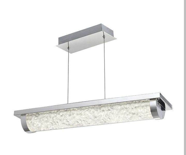 Lampa wisząca LED kryształy