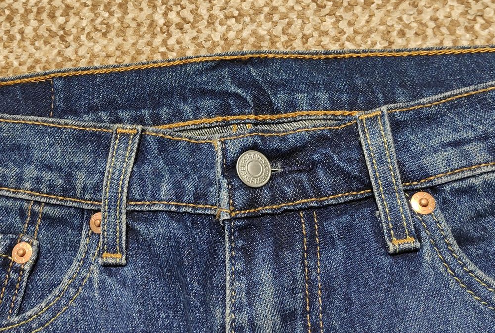 Levi's 505 джинси straight оригінал W32 L34