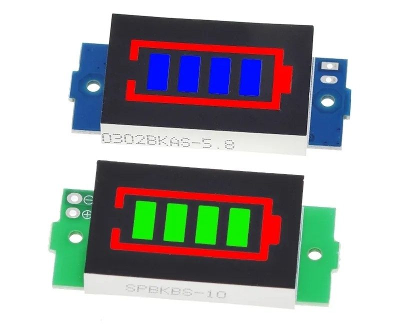 Индикатор заряда батареи 1s-8s для li ion