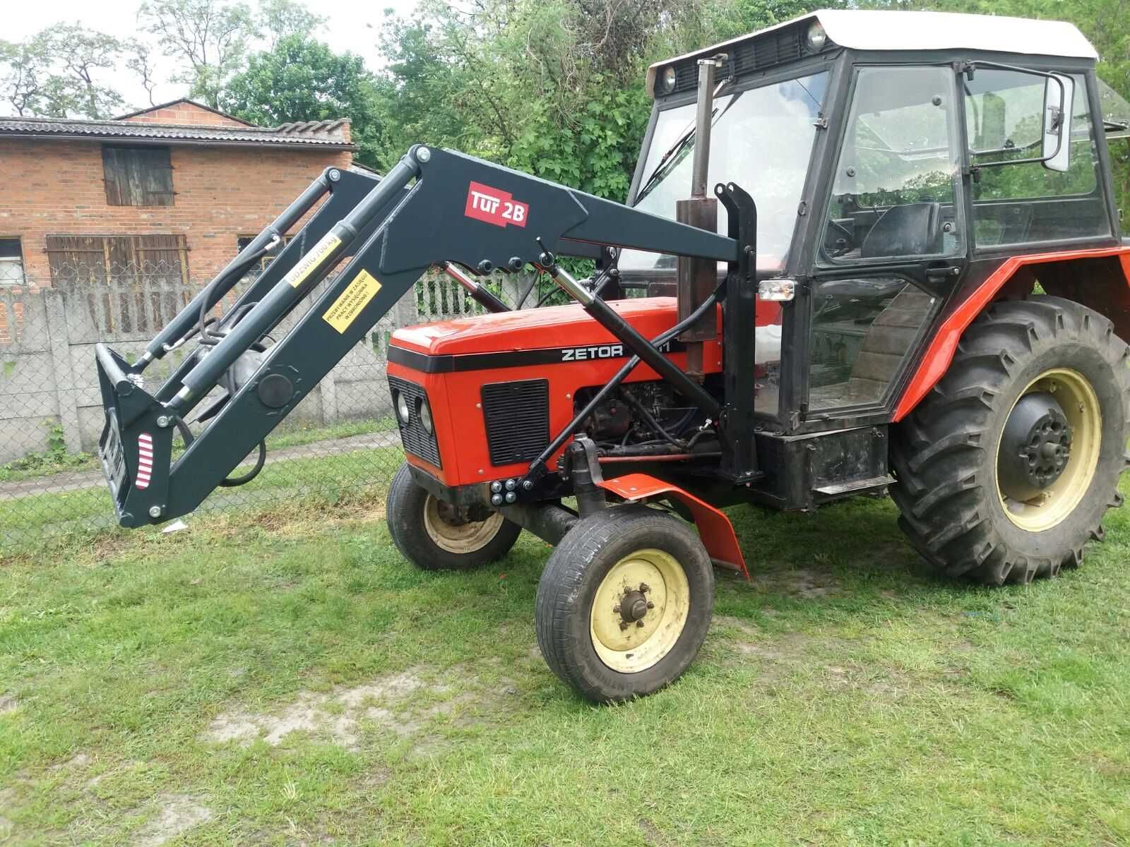 Ładowacz czołowy TUR 2.B c360 c330 zetor transport montaż osprzęt