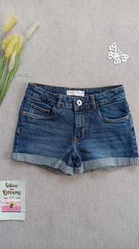 Дитячі джинсові шорти 9-10 років Zara короткі шортики для дівчинки
