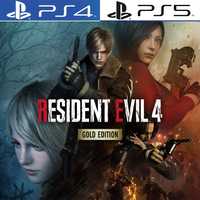 Resident Evil 4 PS4/PS5 PS VR2 НЕ ДИСК Village Deluxe Gold Edition