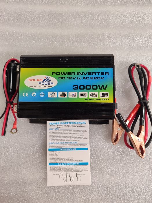 Інвертор 12v -220v
