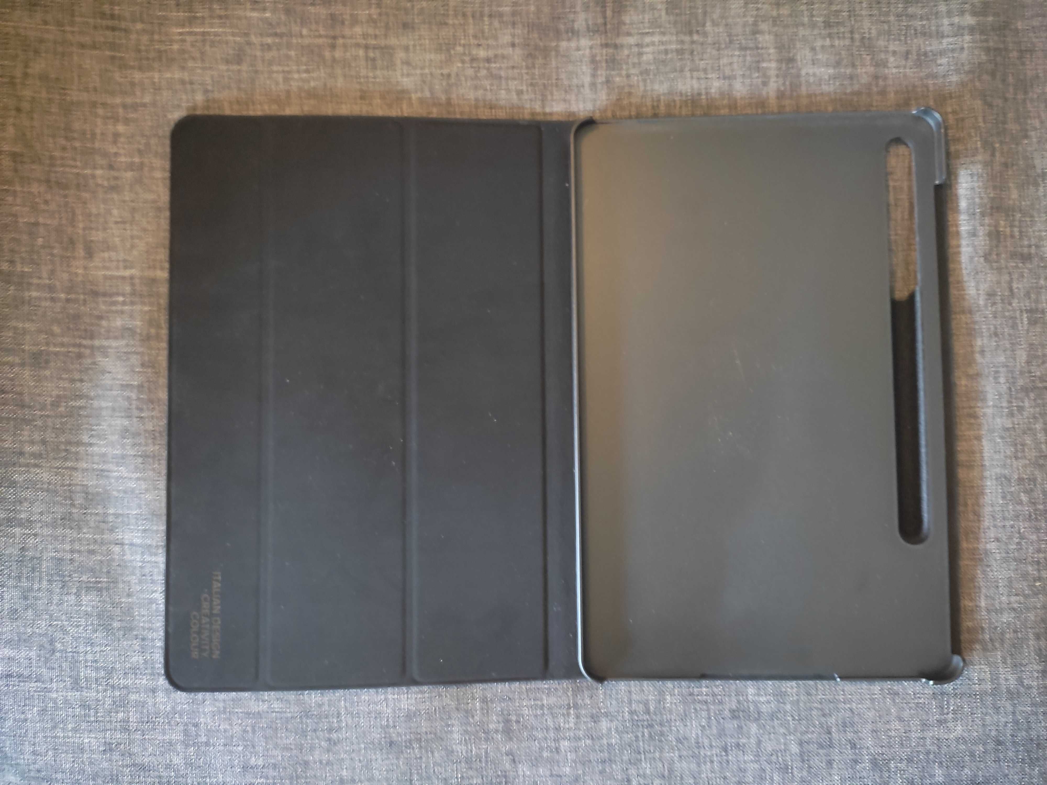 Capa Samsung Galaxy Tab S8 e Tab S7 NOVA! tablet bolsa proteção preto