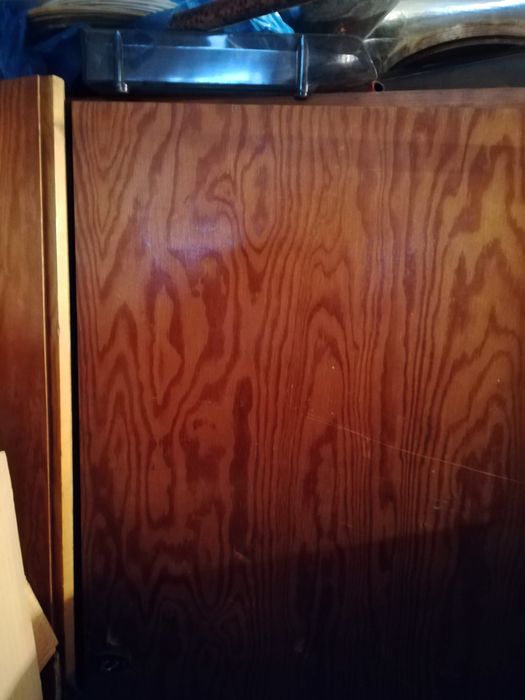 szafa dwudzwiowa drewniana